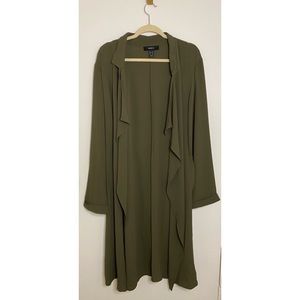 Forever 21 Olive Green Blazer 3X